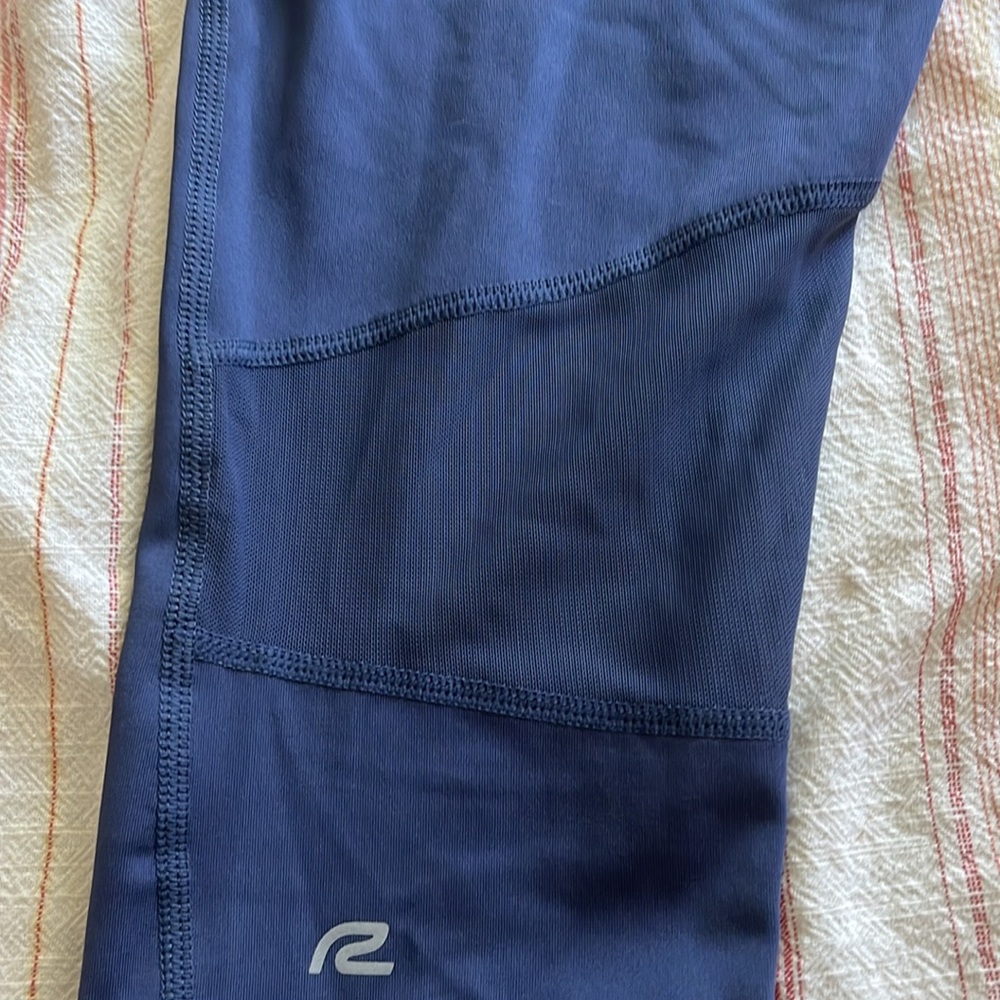 Athletic Capris — NWT, Smokey Blue, Medium - Picture 4 of 6
